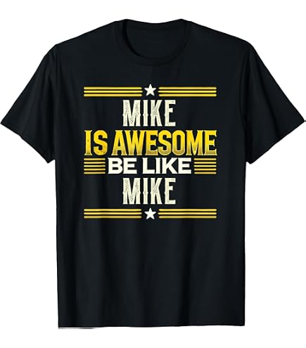 Amazon.com: I'm With MIKE T-Shirt Name Michael T-Shirt : Clothing