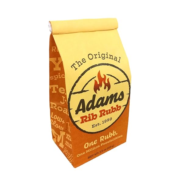 THE ORIGINAL ADAMS RIB RUBB BBQ SEASONING BBQ RUB