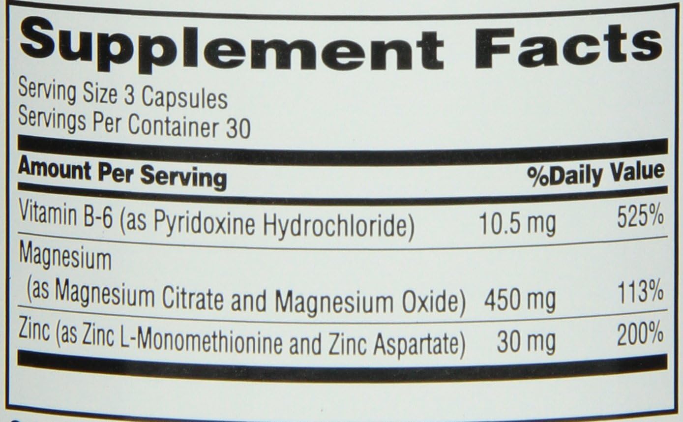 MET-Rx ZMA Supplement, Supports Muscle Recovery, 90 Capsules: Health & Personal Care