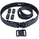 TAFTACFR Duty Belt for Law Enforcement Utility Security Military Police 2.25" Tactical Patrol Belt Set