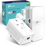 TP-Link TL-WPA7617 KIT AV1000 Powerline WiFi Extender 1200Mbps Gigabit Ethernet