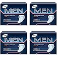 TENA for Men Level 3 Guard for Men, Super Absorbency Incontinence Protector (4 Pack of 64 Count)
