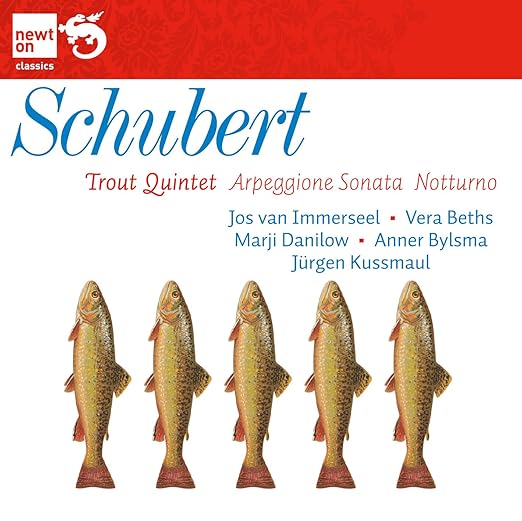 SCHUBERT,FRANZ Trout Quintet Music