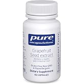 Pure Encapsulations Grapefruit Seed Extract, 60 Capsules | Supplement to Support the Balance of Intestinal Microorganisms and G.I. Tract*