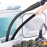 Sealegend 2 Pieces Dryer Vent Cleaning Kit, Dryer Lint Brush Vacuum Hose Attachment Brush Lint Remover Power Washer and Dryer