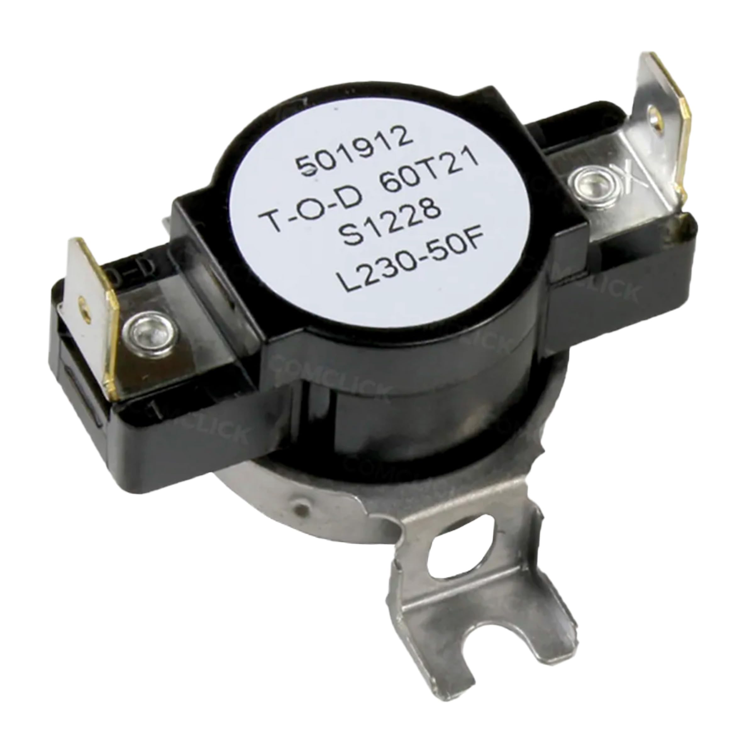 Photo 1 of PartsBroz DC47-00017A Dryer High Limit Thermostat - Compatible With Samsung Maytag Amana Kenmore - Replaces AP4201896 2068548 PS4205216 DV350AGW/XAA DV422GWHDWR/AA DV42H5200GP/A3 DV45H7000GW/A2