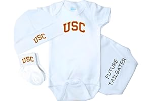 FUTURE TAILGATER USC Trojans Southern California Baby 3 piece clothing set