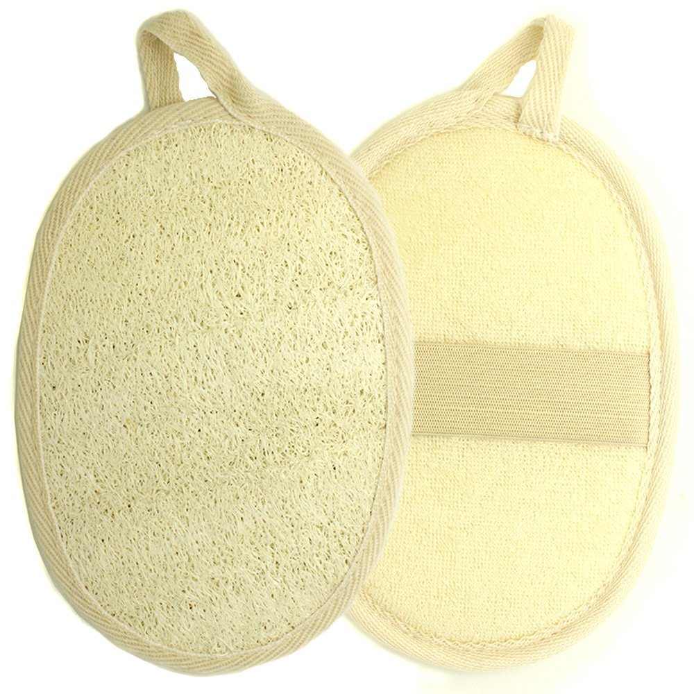 Kiloline Exfoliating Loofah Pads-2 Pack 