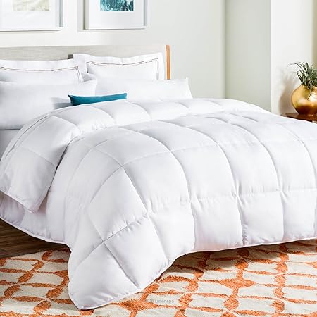 Amazon Com Linenspa All Season White Down Alternative Quilted