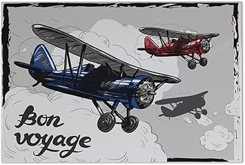 Piastrella Viaggia Aeroporto Aerei Ad Elica Ceramica Stampato 20x30 Cm Amazon It Fai Da Te