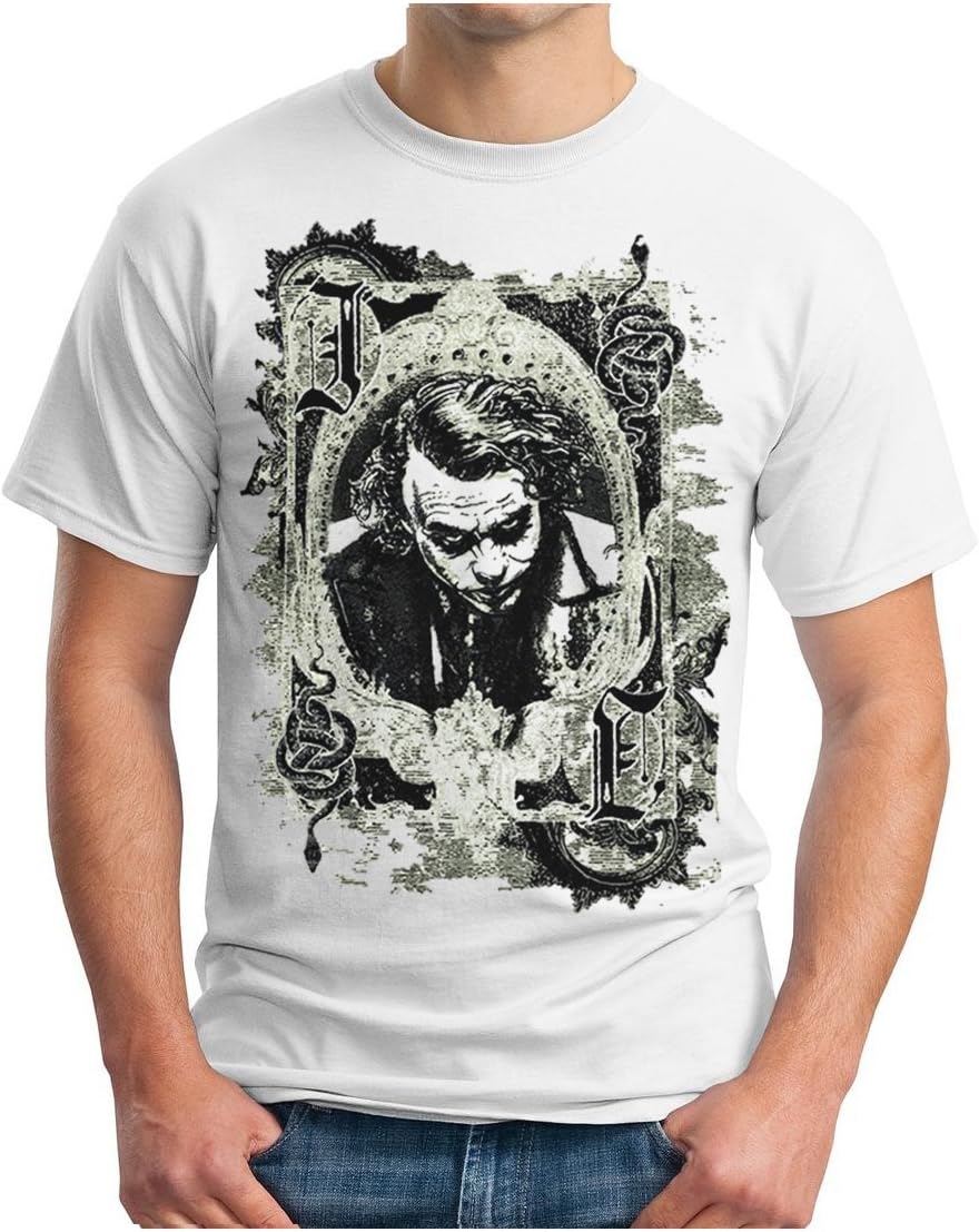 OM3 - Joker Poker - T-Shirt Ass Blinds Dealer Texas Hold'em Flush WSOP, S - 5XL