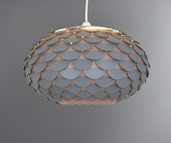 Bellance Grey 3d Effect Textured 16 40cm Artichoke Style