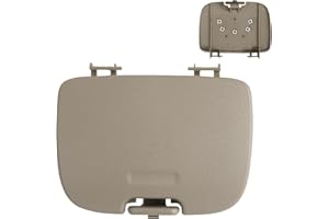 TQPONLY Overhead Console Garage Door Opener Cover | Compatible with 2002-2004 Ford Super Duty F250 F350 F450 F550 Truck | Replaces 2C3Z7811586CAA (Tan)