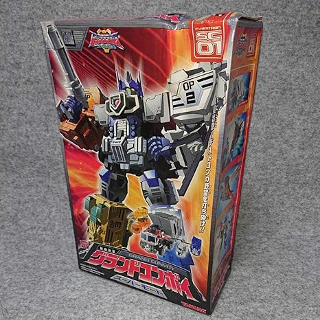 Amazon トランスフォーマー スーパーリンク 総司令官グランドコンボイ スーパーモード Sc 01サイバトロン マイクロン三部作 タカラトミー ロボット 子ども向けフィギュア ホビー