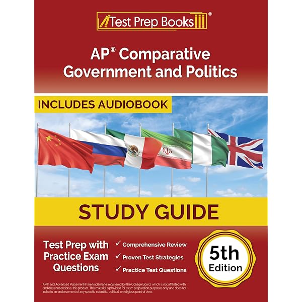 AP Comparative Government and Politics Prep 2024: 4 Practice Tests