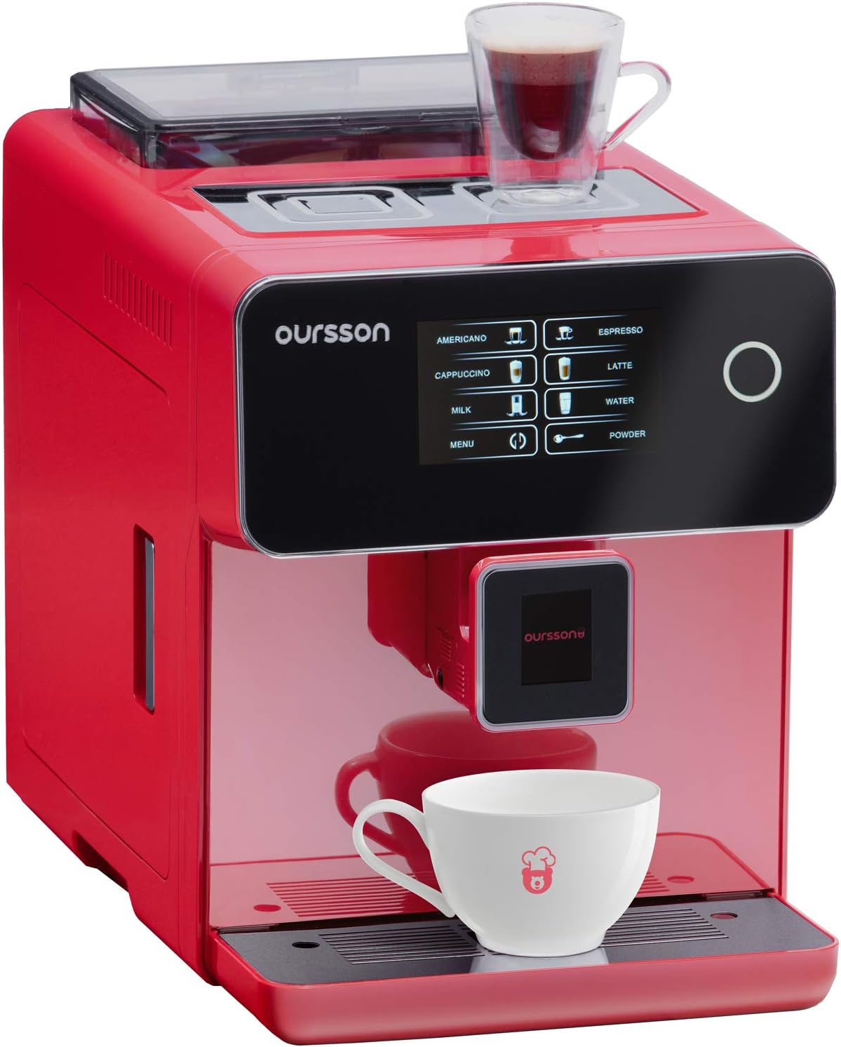 Amazon.de: Oursson Super-Automatic Kaffeemaschine - Kaffeevollautomat nur Kaffee