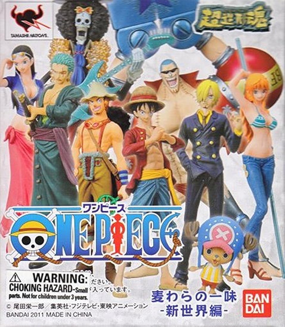 Amazon Com One Piece Straw Hat Pirates New World Arc Figures W Base 4 Monkey D Luffy Clothing