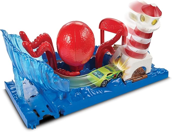 Hot Wheels City Octopus Attack Playset, Vehicle Playsets Amazon Canada