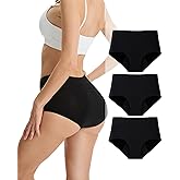 Bykoag Period Underwear for Women Heavy Flow, Absorbency Leak Proof, All - Day Long Overnight Protection, Postpartum Briefs