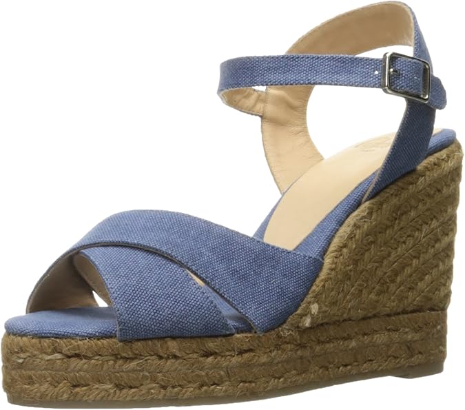 Amazon.com | CastaÃ±er Women's Blaudell Espadrille Wedge Sandal | Platforms & Wedges