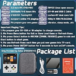Miyoo Mini Plus Handheld Game Console 3.5-inch
