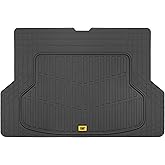 CAT Heavy Duty SUV Black Cargo Liner & Car Trunk Mat - Universal Trimmable All Weather Cargo Mats for Back of SUV - SUV Trunk Mat & Carpet Cover Trunk Liner - Cargo Cover Trunk Cover 53" x 36.25"