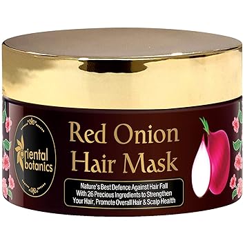 Oriental Botanics Red Onion Hair Mask with Red Onion Oil & 26 Botanical Actives, 200ml