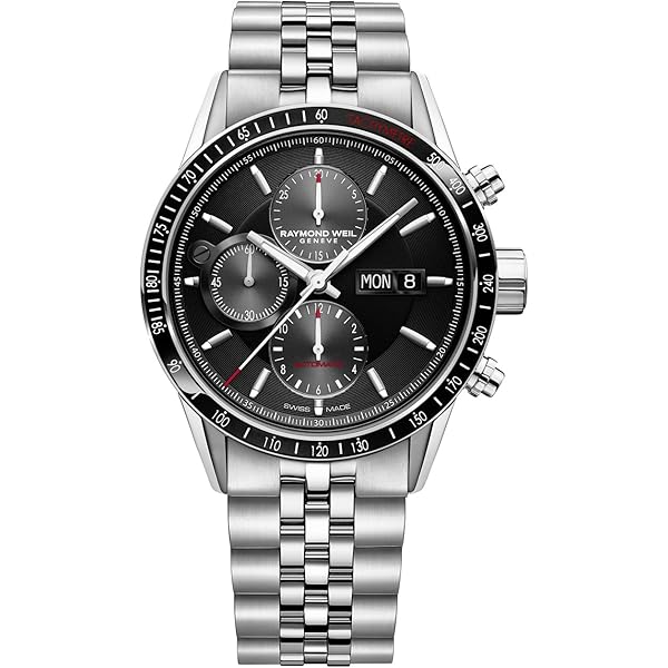 Amazon.com: Raymond Weil Freelancer Automatic Open Balance Wheel