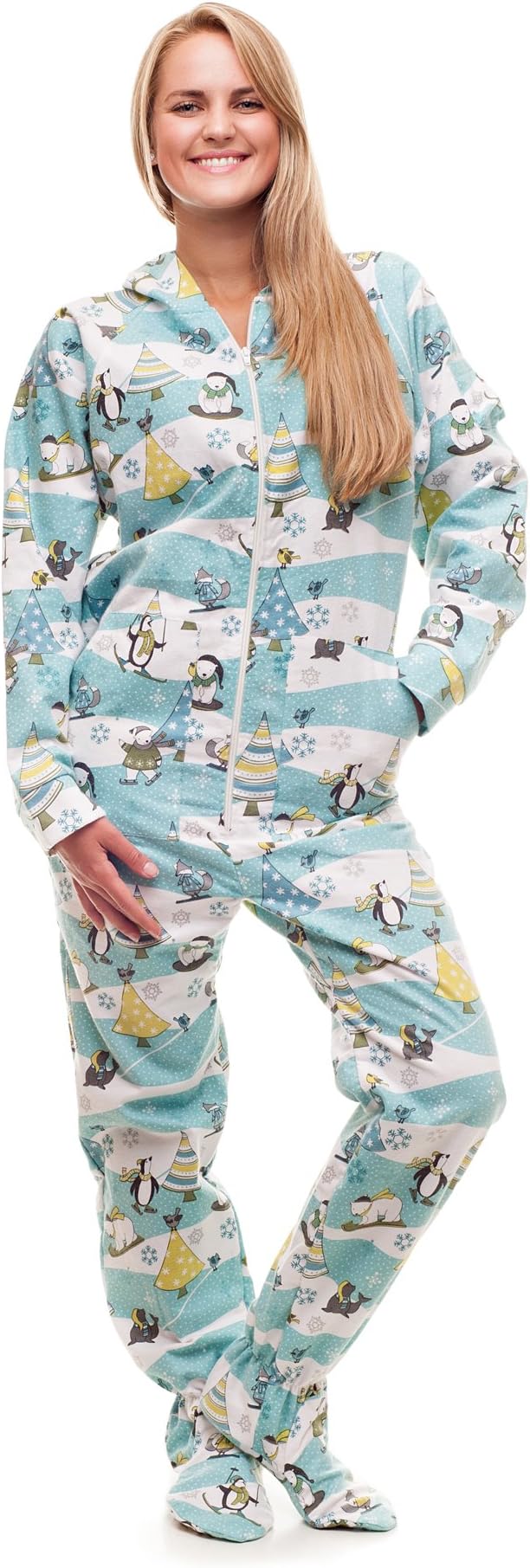 Christmas Morning Adult Footed Onesie Pyjamaz