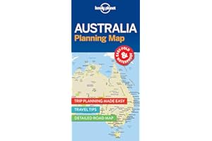 Lonely Planet Australia Planning Map 1st Ed.
