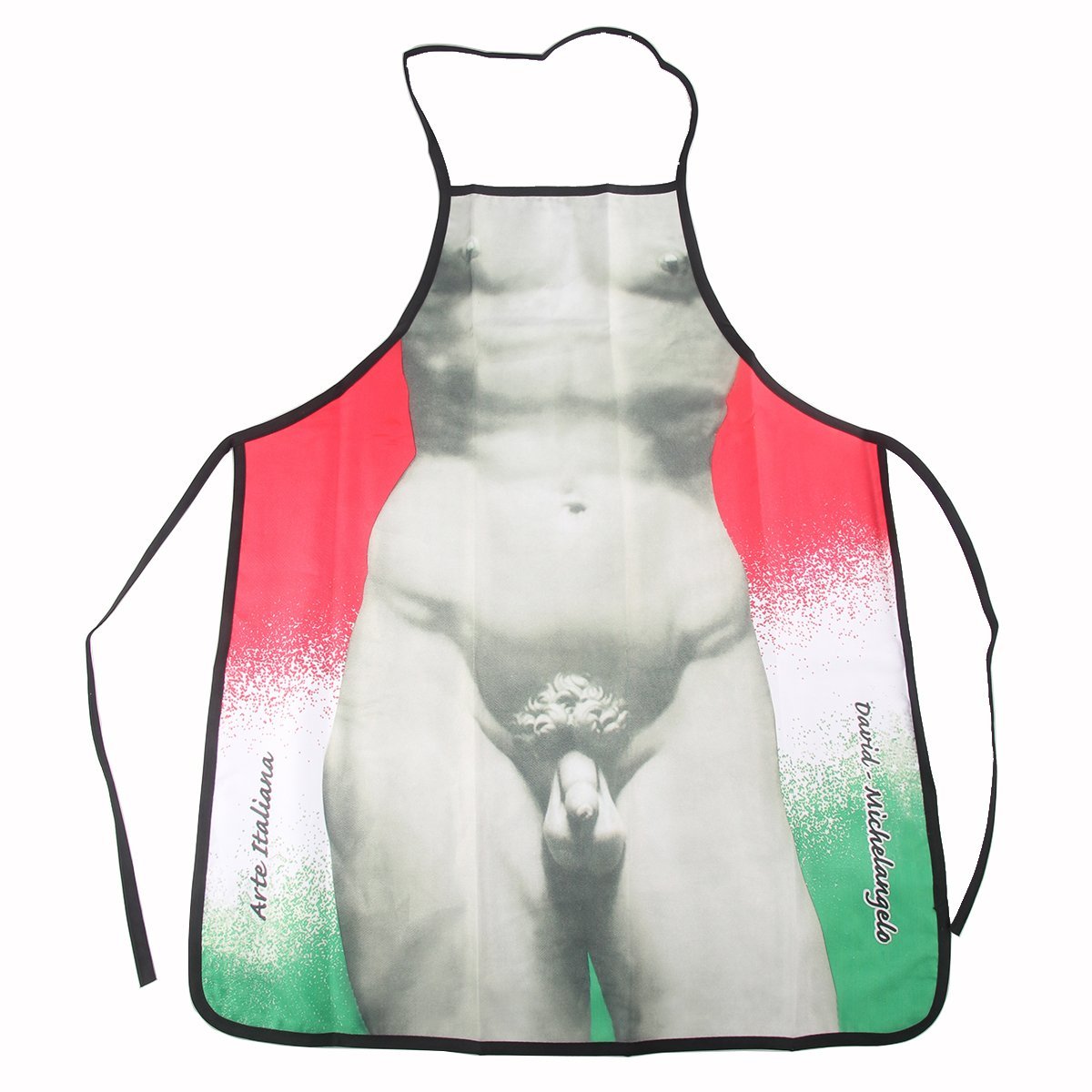 ABCTen Sexy Apron Funny David Statue Creative Cooking Kitchen Party Apron Gift For Men