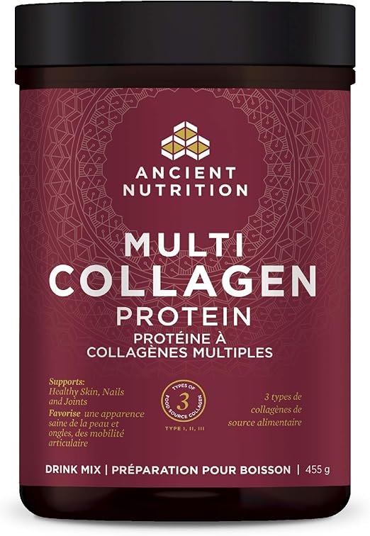 Ancient Nutrition Multi Collagen Protein Powder Pure, Formulated by
