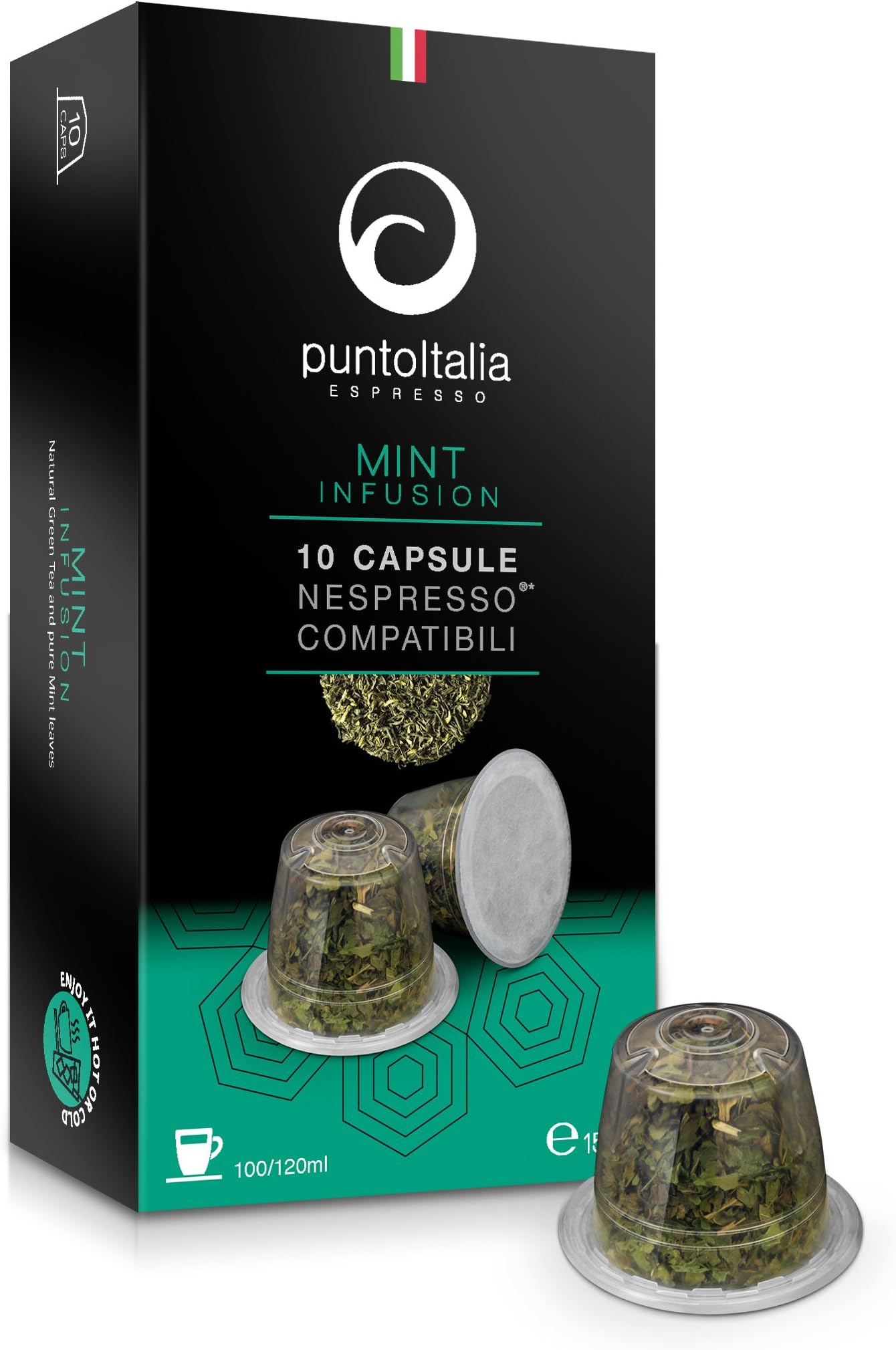 Nespresso Compatible Capsules - Mint Infusion (Pack of 3, Box of 10 Tea Capsules)