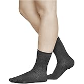vitsocks Women's 80% MERINO WOOL Everyday Fine Warm Socks (3 PAIRS) Soft Comfy Breathable