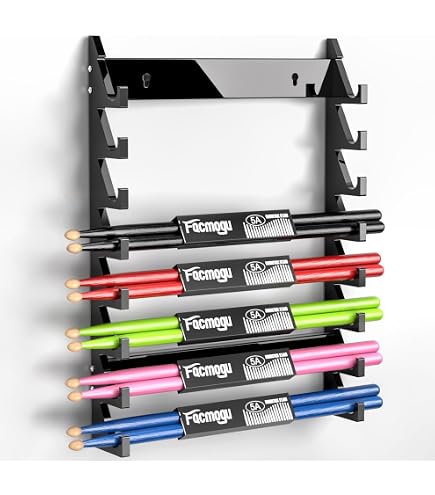Support De Baguettes De Batterie En Forme De Main - Présentoir Créatif Et Portable Pour Batteurs