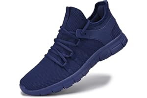 AOE Womens Fashion Walking Running Shoes Ultra Lightweight Breathable Mesh Tennis Shoes Non Slip Athletic Workout Gym Sneakers