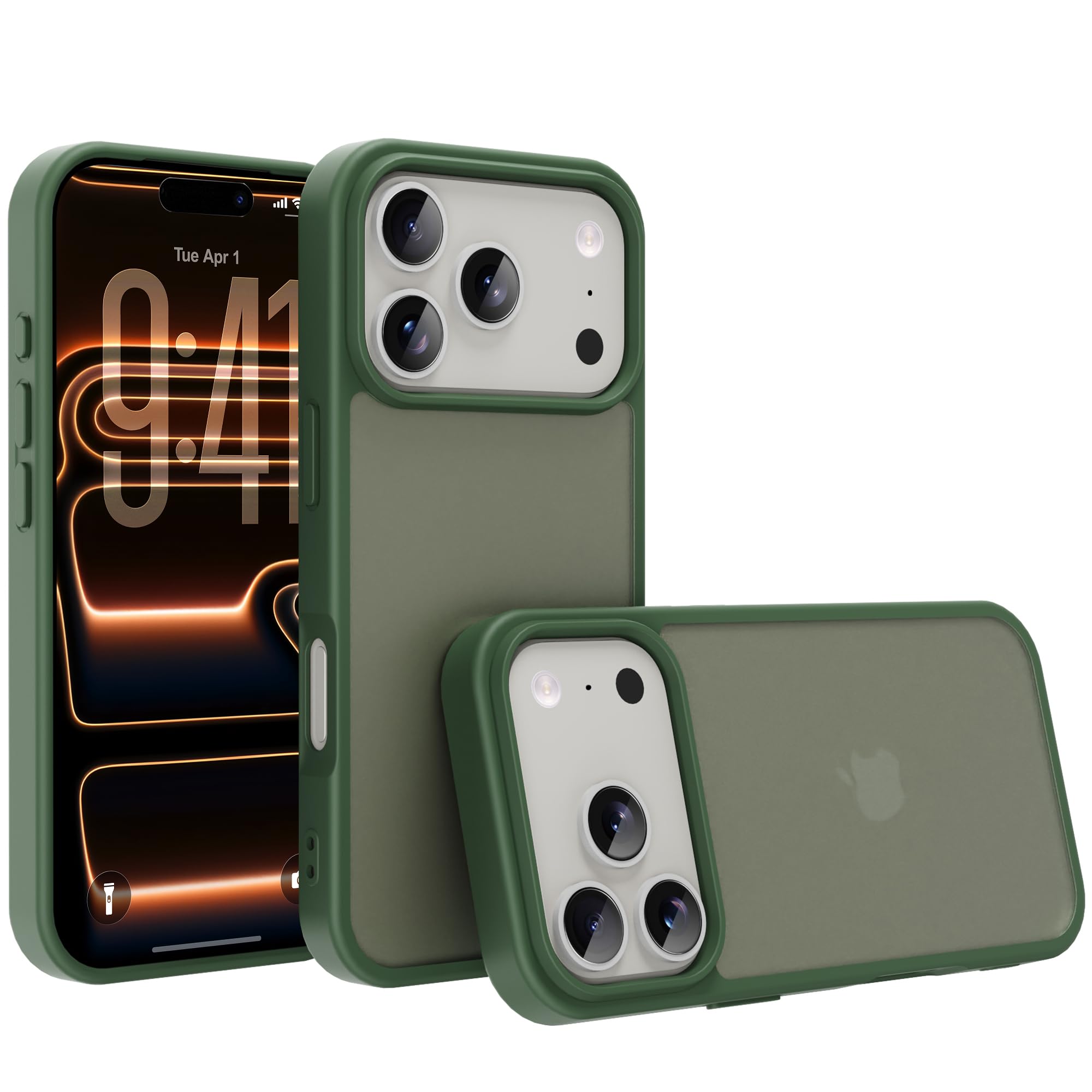 EUMADOVE for iPhone 17 pro max Case Translucent