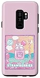 Galaxy S9+ Hello Kitty Strawberry Milk Bottle Case