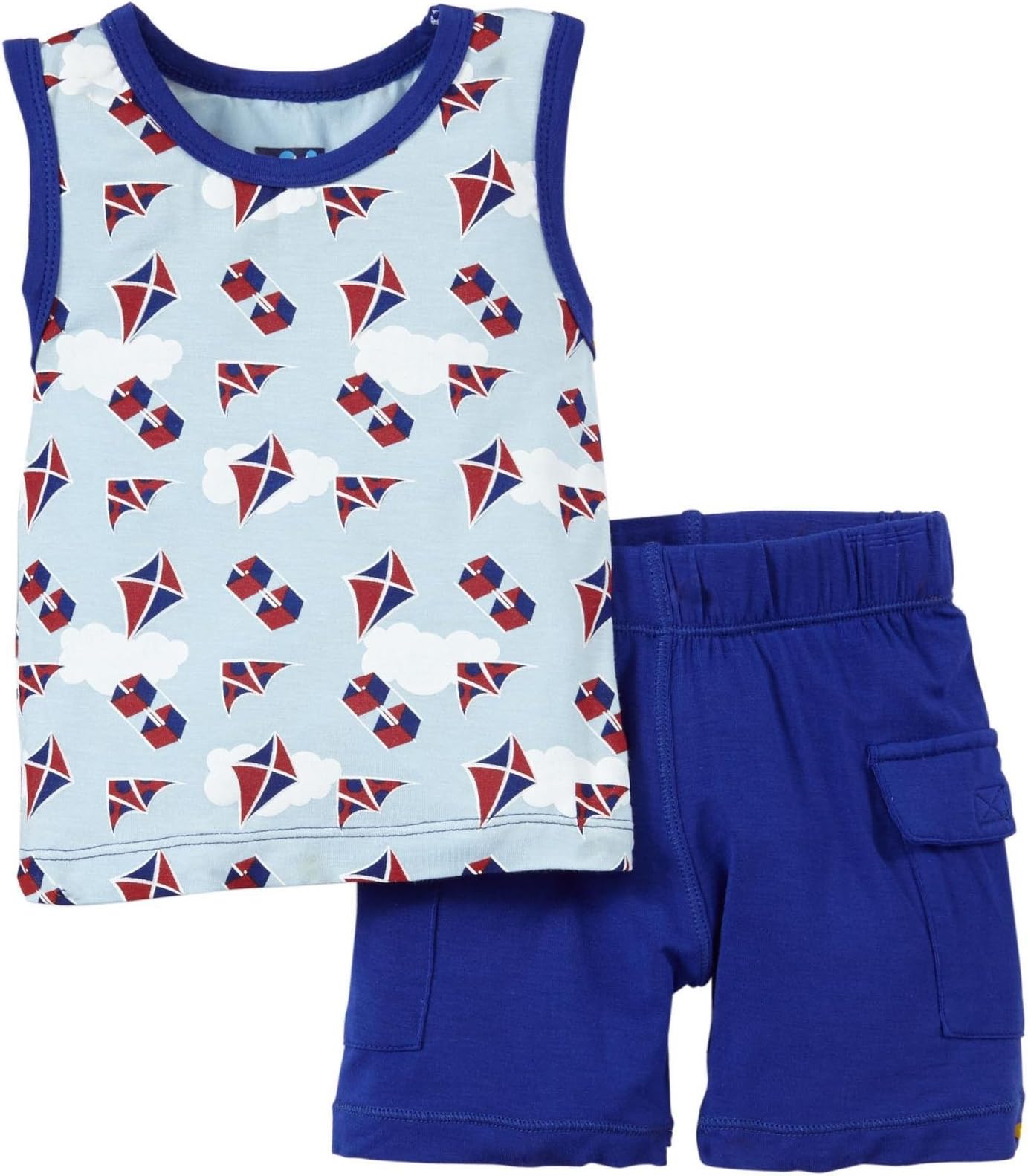 KicKee Pants Baby Boys' Tank & Cargo Shorts (Baby)
