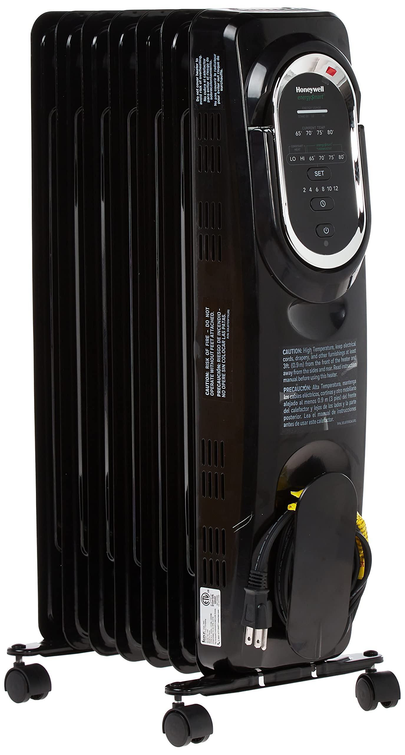 Space Heaters Honeywell Digital Electric Radiator Heater Space