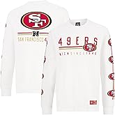 Ultra Game Men's NFL Official Super Soft Supreme Long Sleeve T-Shirt