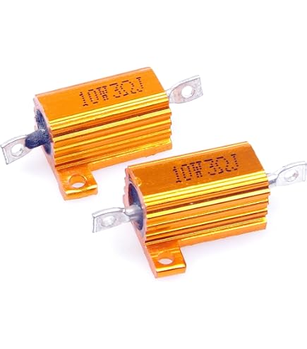 Resistenza 10W 30 Ohm In Alloggiamento Di Alluminio – Per Convertitori LED E Circuiti Elettronici – 10W30R - 5