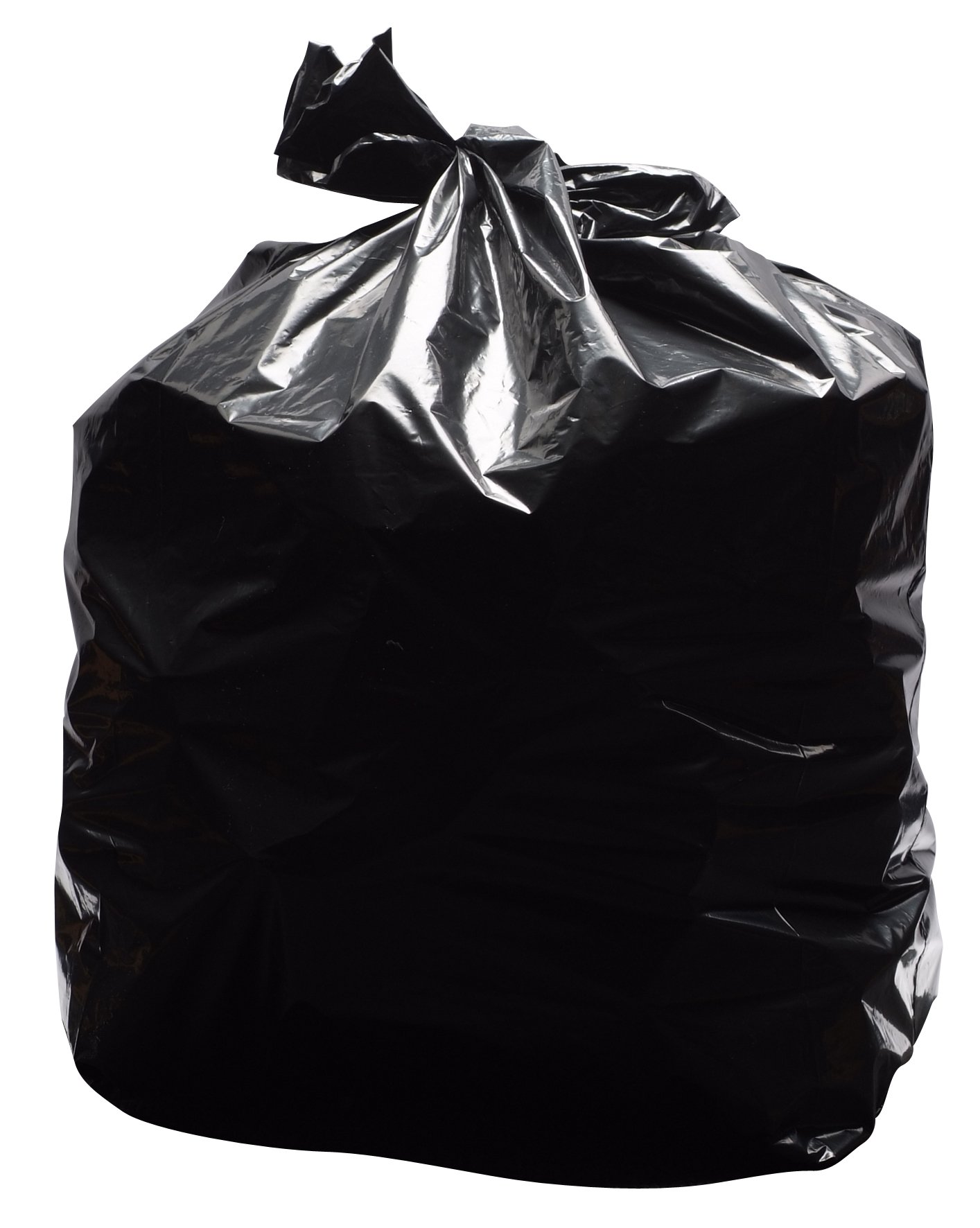 2Work Light Duty Refuse Sack Black (Pack of 200) KF73375