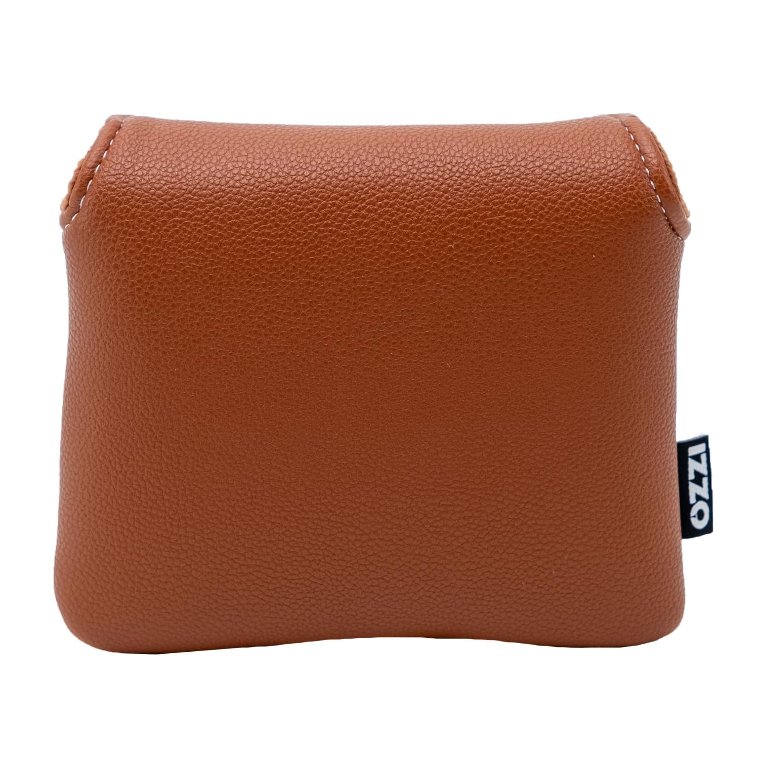 IZZO Golf Mallet Putter Headcover Camel/White - Putter Headcover for Your Mallet Putter, Mallet Style Head Cover