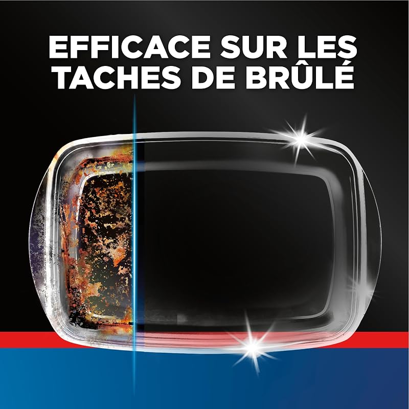 Ultimate Infinity Shine Pastilles Lave-Vaisselle, Imbattable contre les taches tenaces, 80 capsules