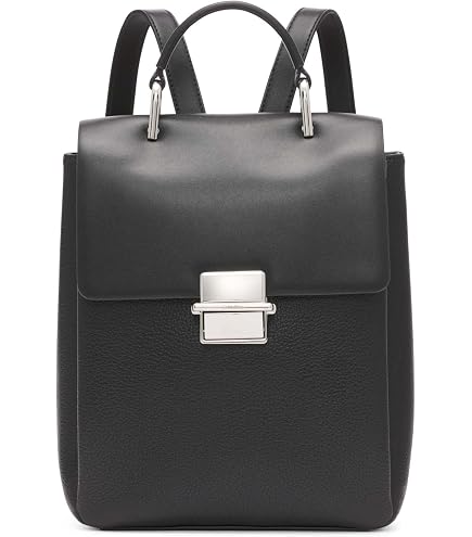 Amazon.com: Calvin Klein Men's Leather Backpack, Black, One Size : Clothing, Shoes & Jewelry