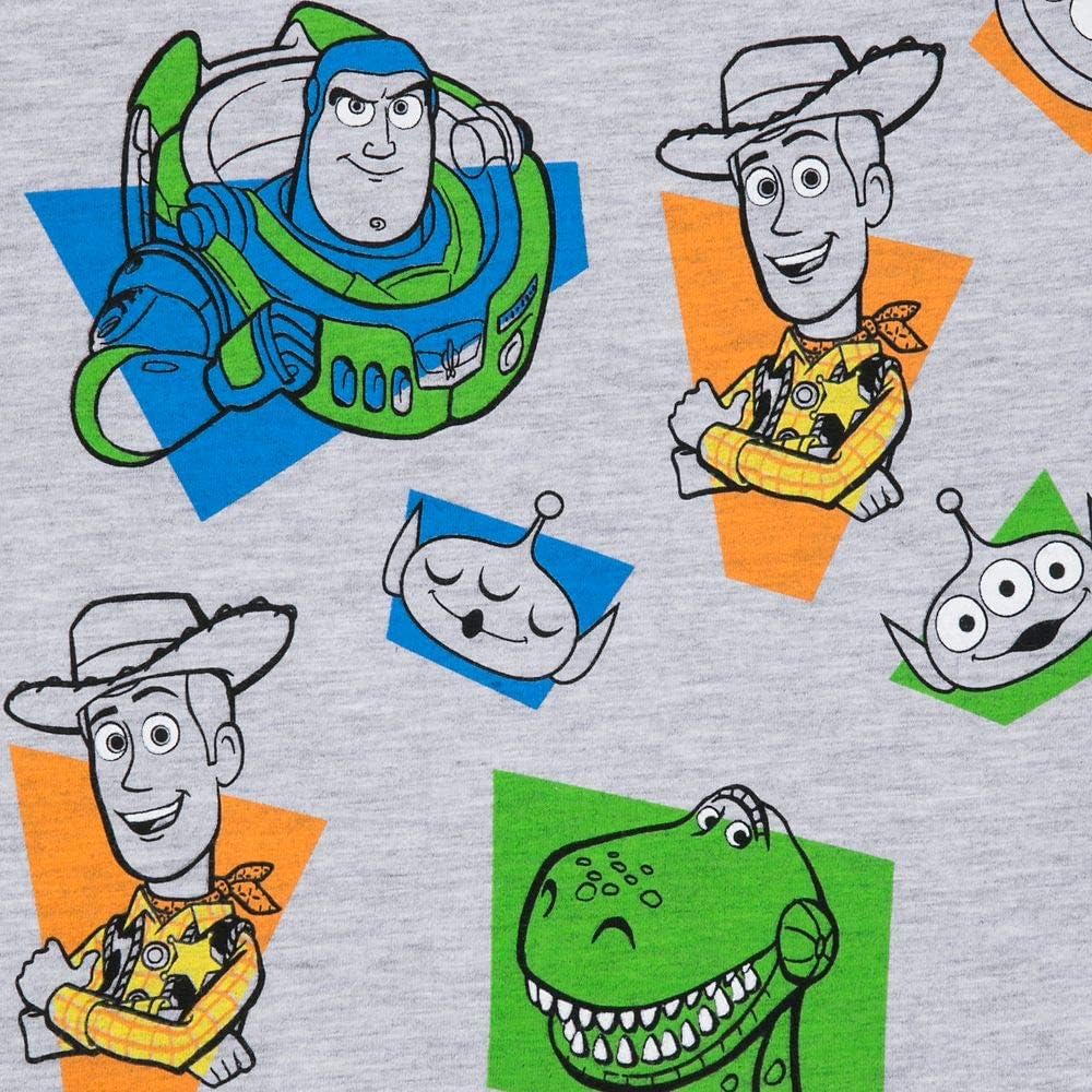 Disney Pixar Toy Story Ringer T-Shirt for Boys: Clothing