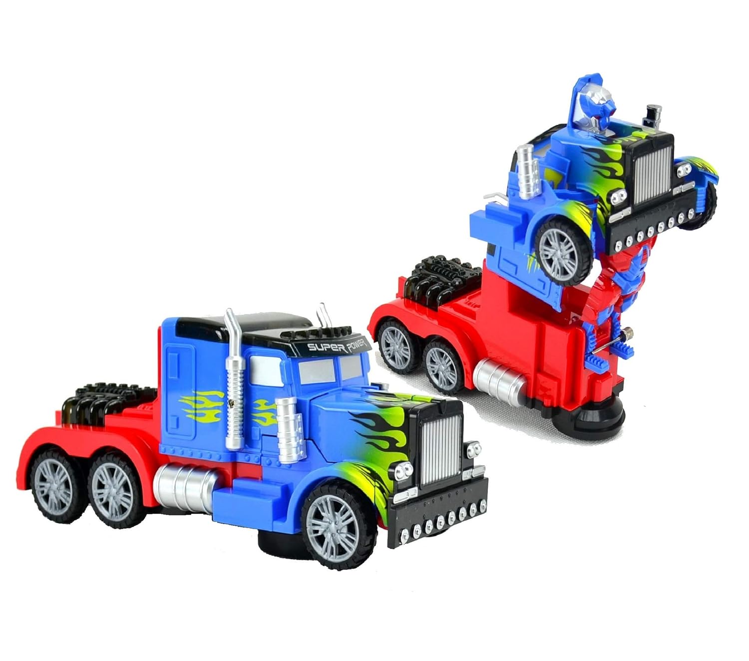 automatic transforming optimus prime
