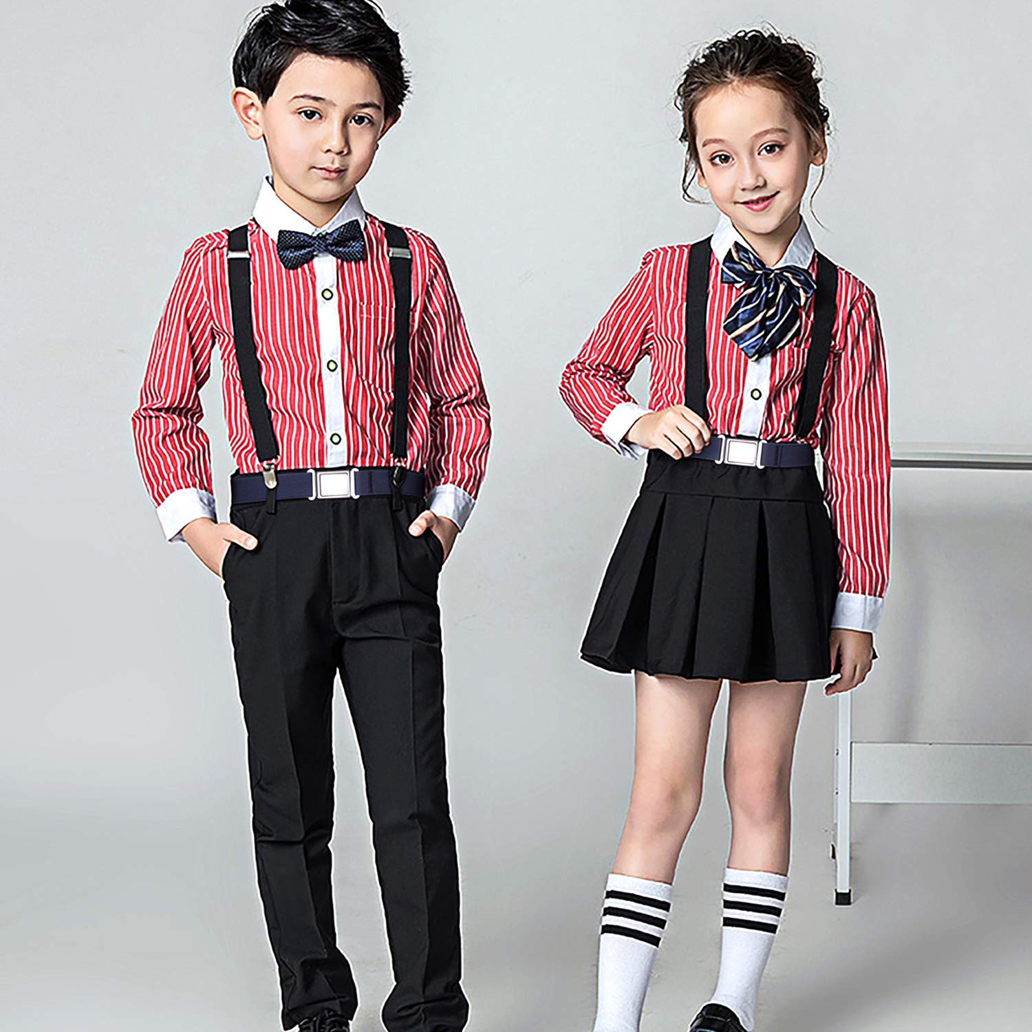 XZQTIVE 2 Pack Kids Adjustable Magnetic Belt Boys Girls Elastic Belt with Easy Magnetic Buckle