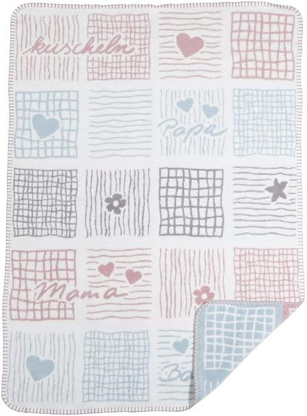 Babydecke aus 100% Bio Baumwolle - NEU bei Minky Mooh®! Kuschelige Baby Decke, Erstlingsdecke, Einschlagdecke oder Baby Kusch